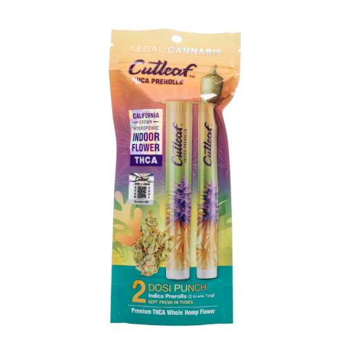 Cutleaf THCA Pre Rolls 2G | Dosi Punch