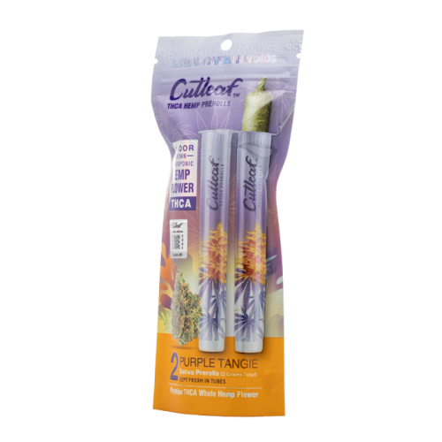 Cutleaf THCA Pre Rolls 2G | Purple Tangie