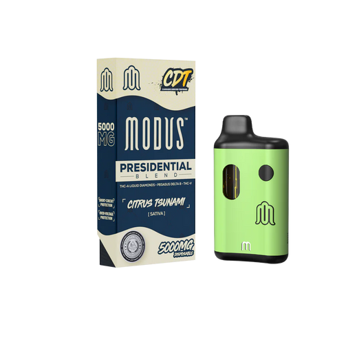 Modus Presidential Disposable Vape Pen | 5 Grams | Citrus Tsunami | Sativa