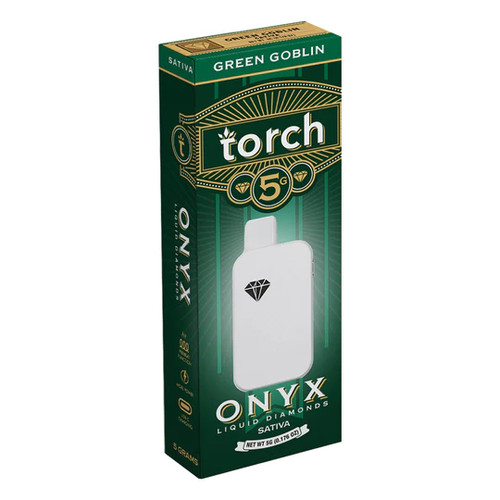 Torch Onyx Liquid Diamond Blend Disposable Vape Pen | 5G | THC-A | Green Goblin