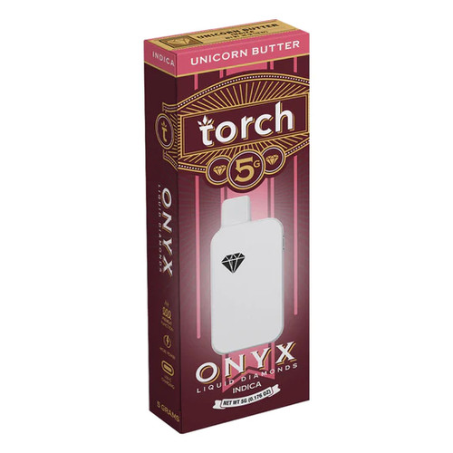 Torch Onyx Liquid Diamond Blend Disposable Vape Pen | 5G | THC-A | Unicorn Butter