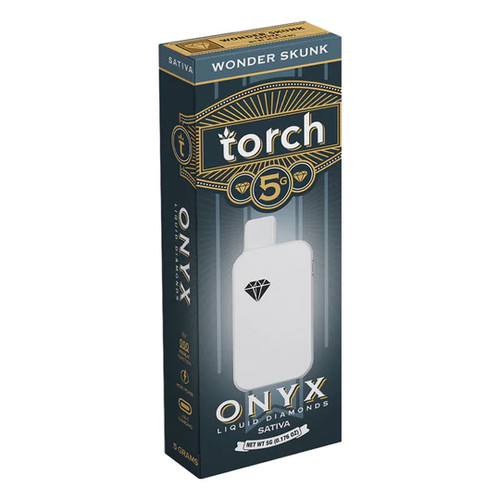Torch Onyx Liquid Diamond Blend Disposable Vape Pen | 5G | THC-A | Wonder Skunk