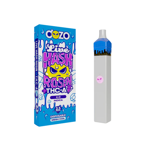 Dozo Live Hash Rosin+THC-A Disposable Vape Pen | 2.5G | G41