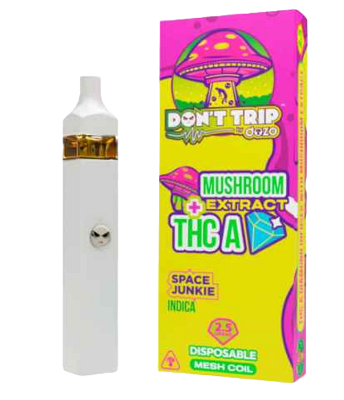 DOZO Don't Trip Mushroom Extracts THC-A Disposable Vape Pen | 2.5G | Space Junkie