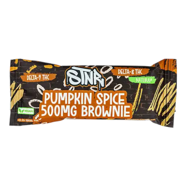STNR Creations Brownies | Delta-9 THC | 500mg | Pumpkin Spice