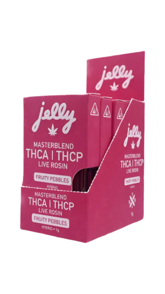 NYB Labs  | Jelly Live Rosin Masterblend THCa - THCP Vape Cartridge | 1g |  Multi Flavors
