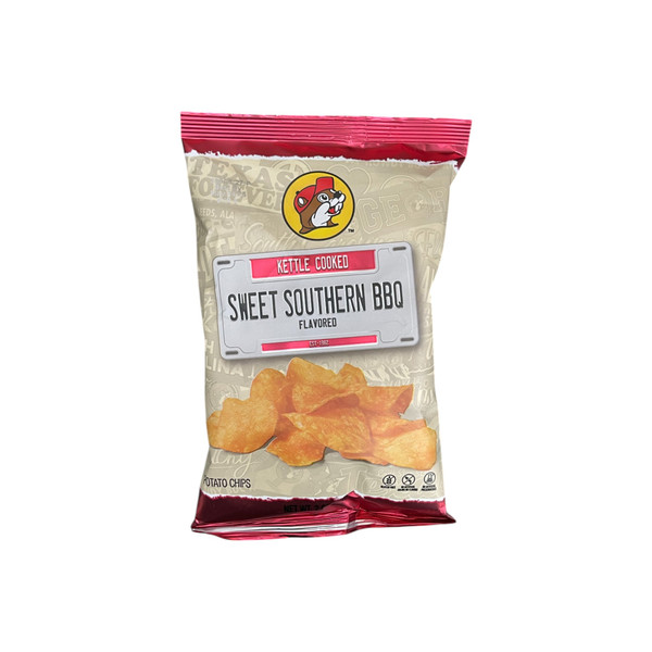 Buc-ee's Kettle Cooked Chips | 2oz | Sweet Southern BBQ