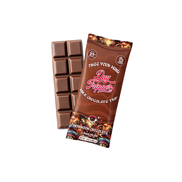 Day Tripper Mushroom Chocolate Bars | 45 Grams | Multi Flavors