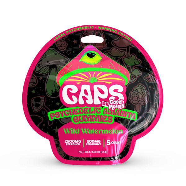 CAPS Psychedelic Amanita Gummies | 2500MG | Wild Watermelon