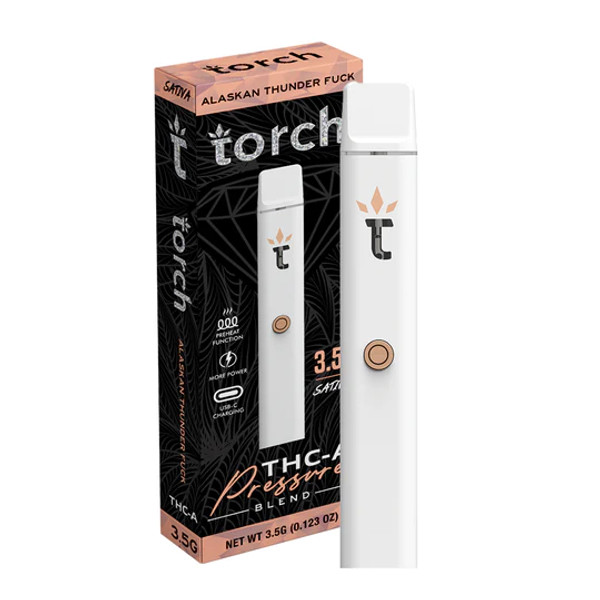 Torch Pressure Blend THC-A Disposable Vape Pen | 3.5G | Multi Flavor
