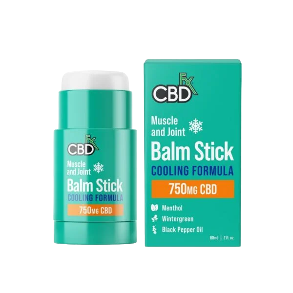 CBDFx CBD Balm Stick Muscle & Joint Pain Relief - 750mg