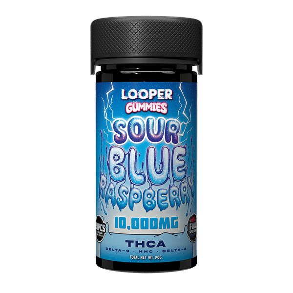 Looper THC-A Delta-9 HHC Delta-8 Gummies | 10,000MG | 20PC | Multi Flavors