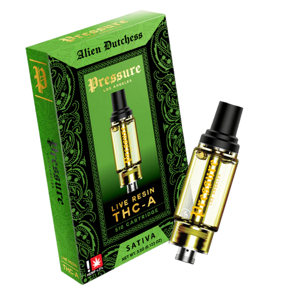 Pressure LA THC-A Vape Cartridge | 3.5 Grams | Multi Flavors