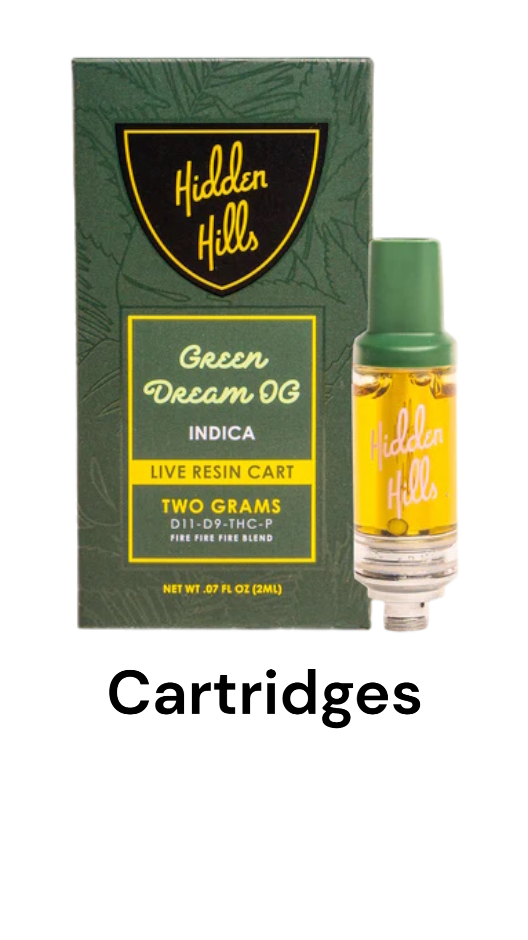 High quality vape cartridges