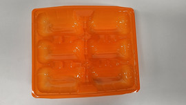 oyster tray half dozen orange