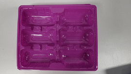 oyster tray half dozen purple