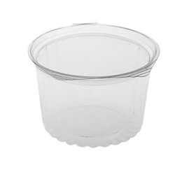 16oz showbowl flat lid