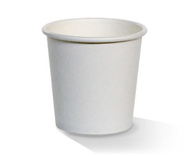 Coffee Cup 4oz Single Wall White 1000pcs