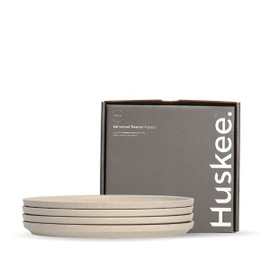 Saucer HuskeeOriginal 4-Pack Charcoal (x12)