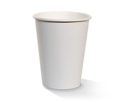 Coffee Cup 12oz Single Wall White 1000pcs
