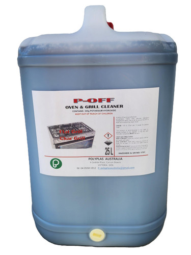 P-OFF Oven & Grill Cleaner Concentrate 25lt
