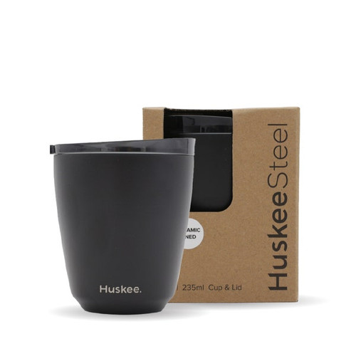 8oz HuskeeSteel Black (x12)