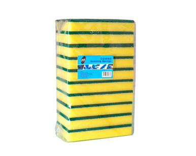 Scouring Sponge Red Sponge Scouring 10 pack