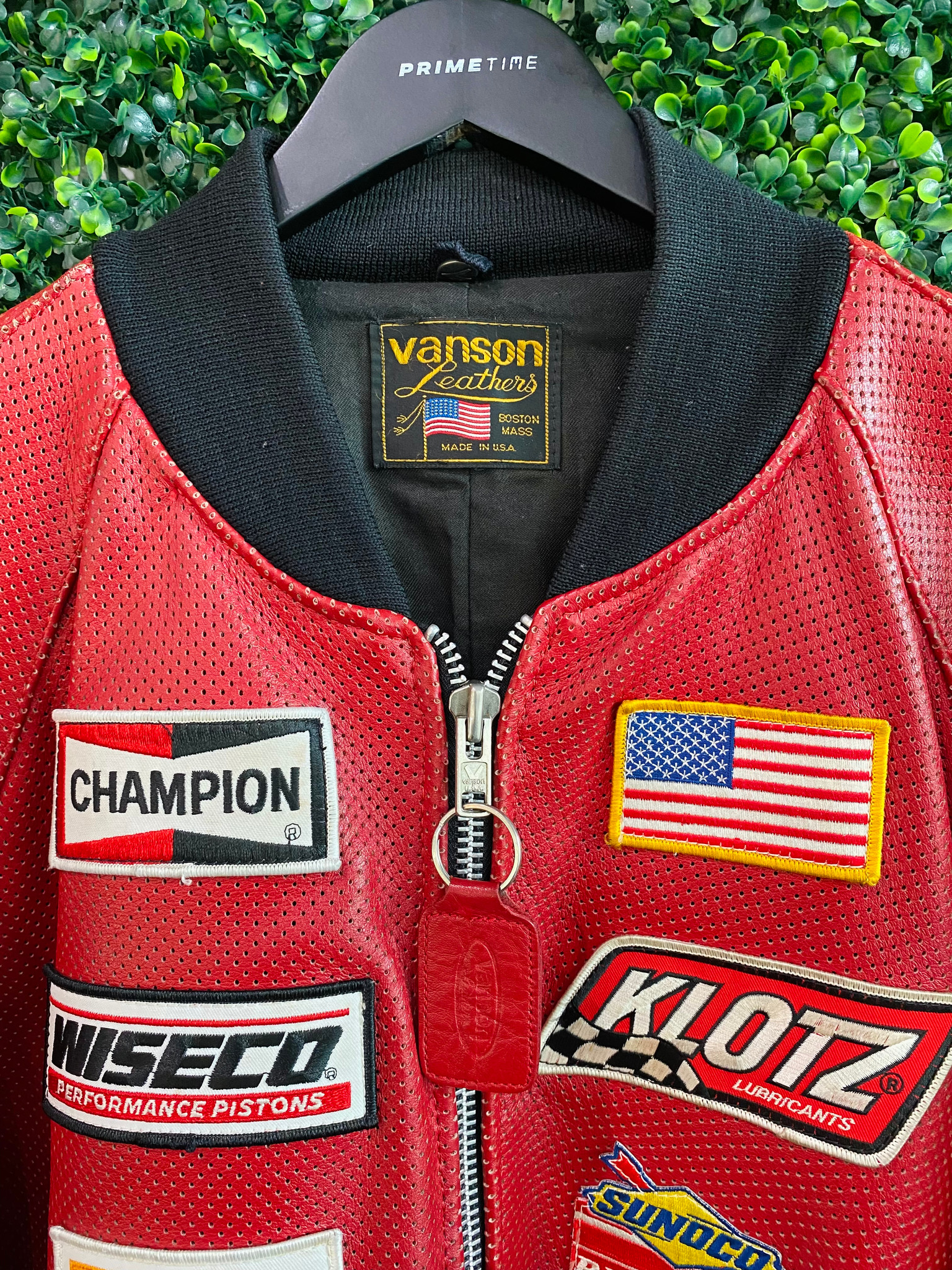 VANSON LEATHER MOTORCYCLE JACKET