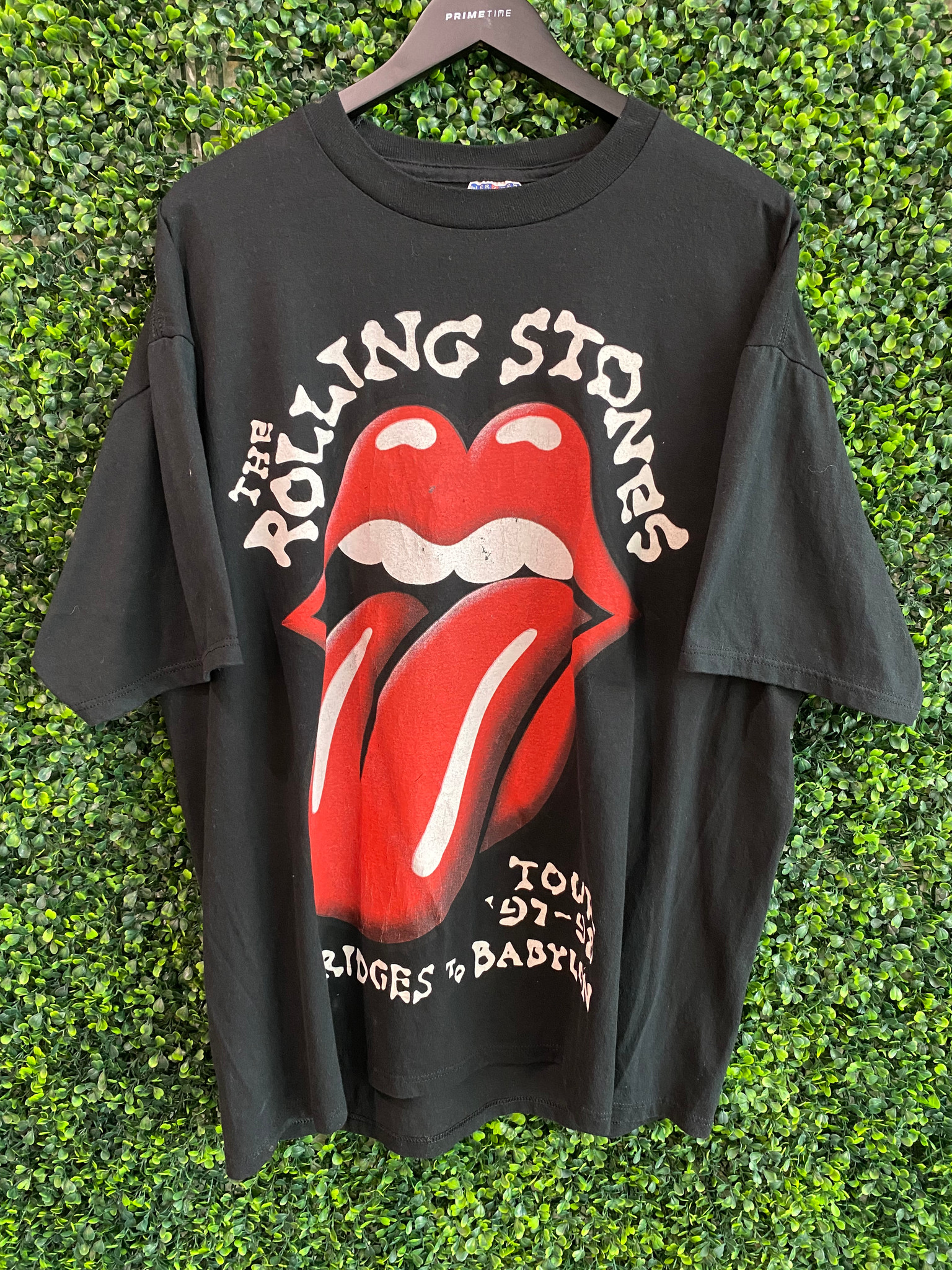 ROLLING STONES BRIDGES TO BABYLON 97-98 TOUR TEE - Primetime