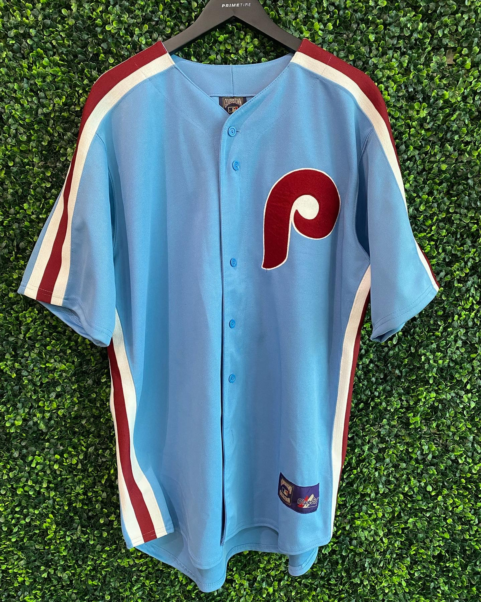 Vintage Philadelphia Phillies Jersey Majestic Size Medium M 