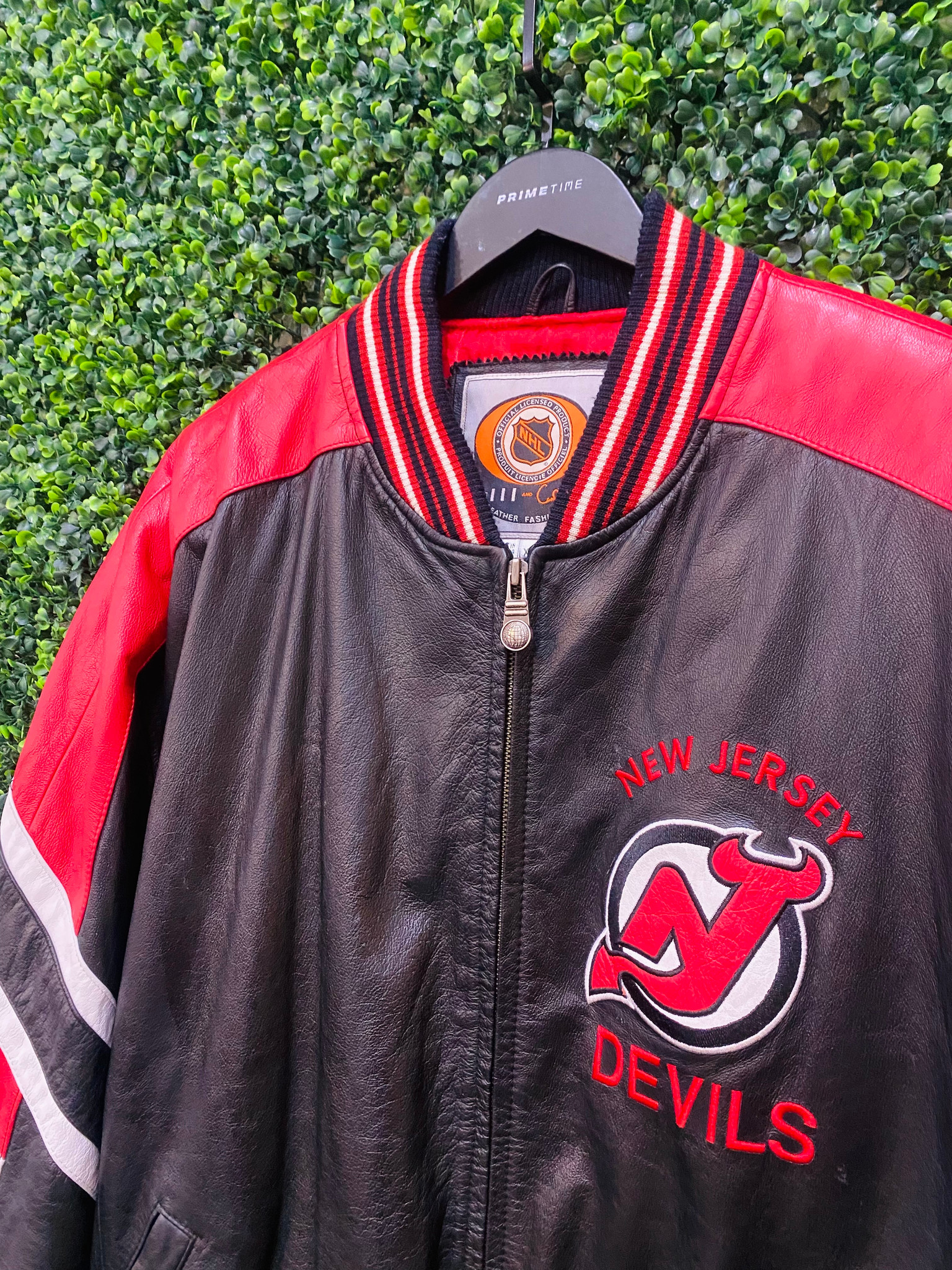 Vintage NJ Devils jacket Large. New w/o tags - sporting goods - by