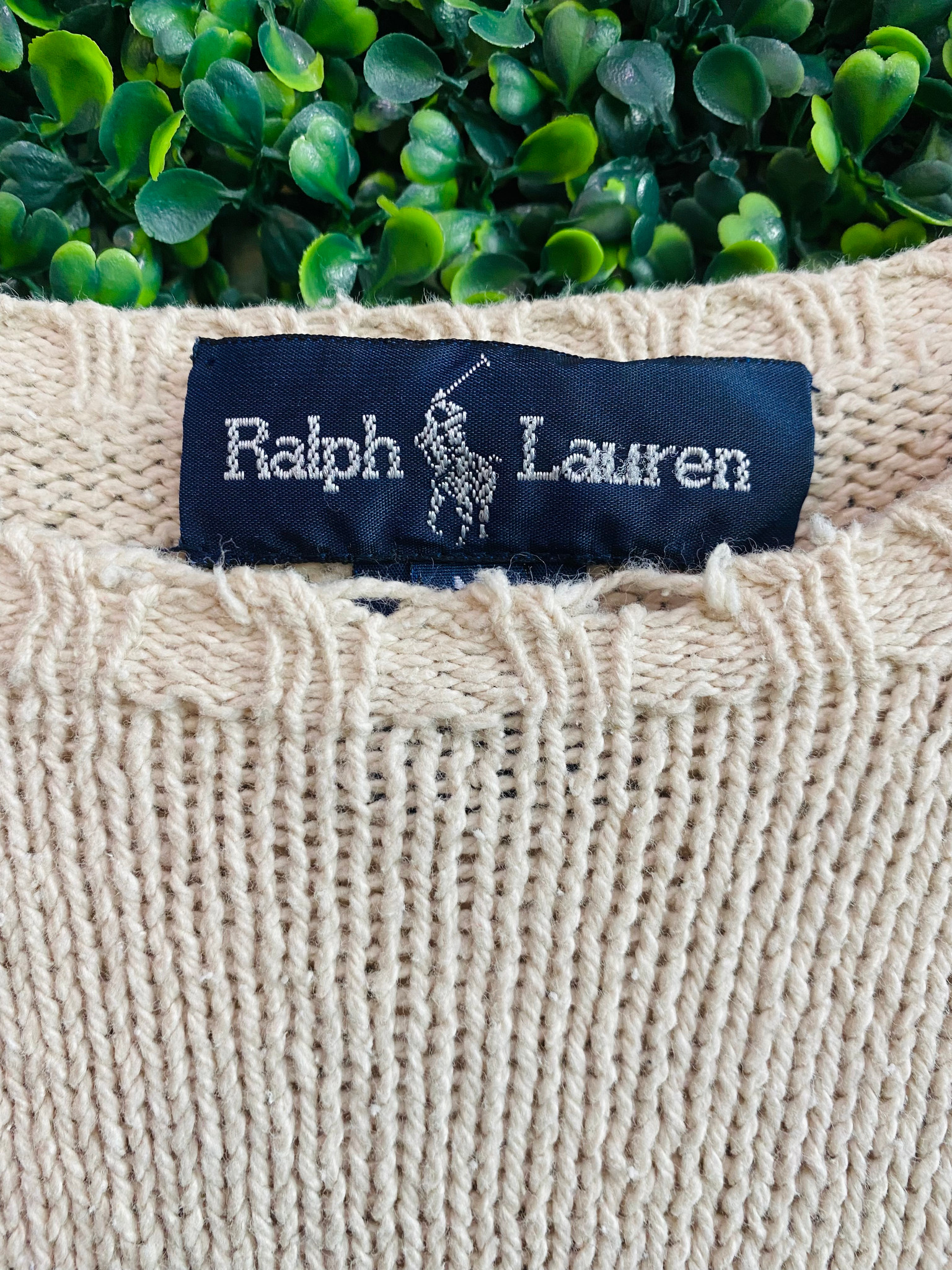 VINTAGE WOMENS POLO RALPH LAUREN GOLF SWEATER - Primetime