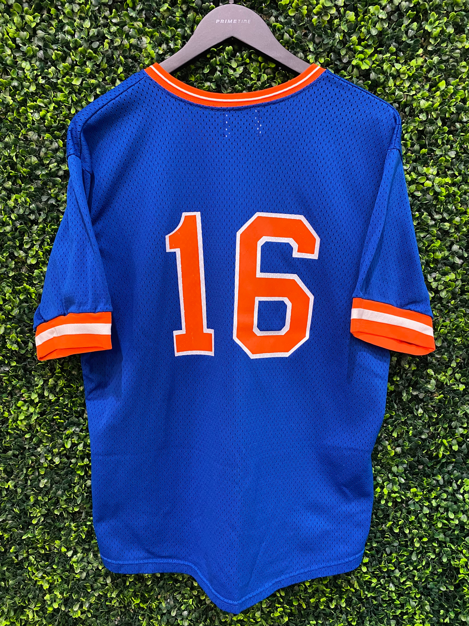 Men's New York Mets Gold Trim Jersey - All Stitched - Nebgift