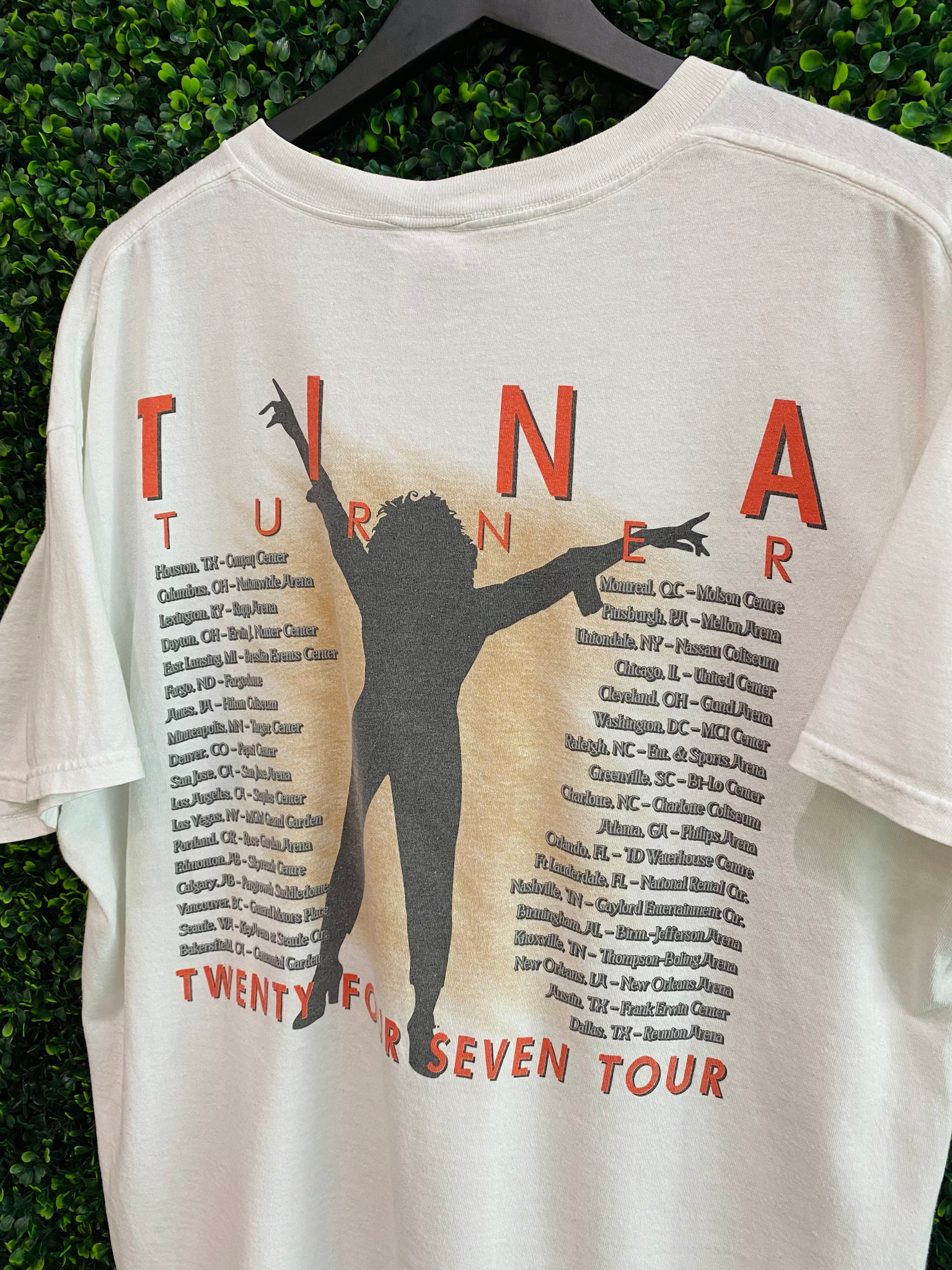 TINA TURNER TWENTY FOUR SEVEN TEE-