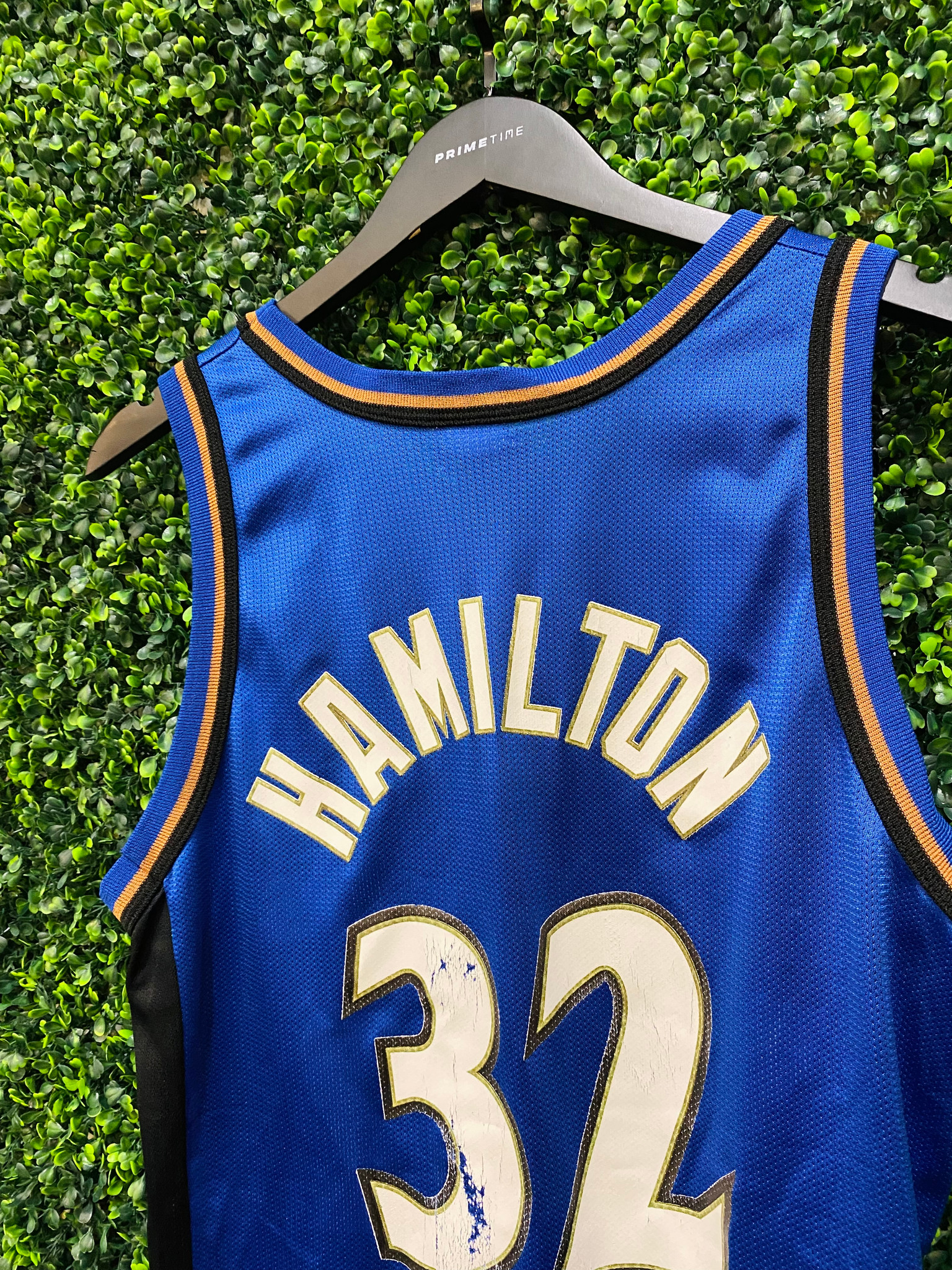 RARE RICHARD HAMILTON WASHINGTON WIZARDS CHAMPION JERSEY - Primetime