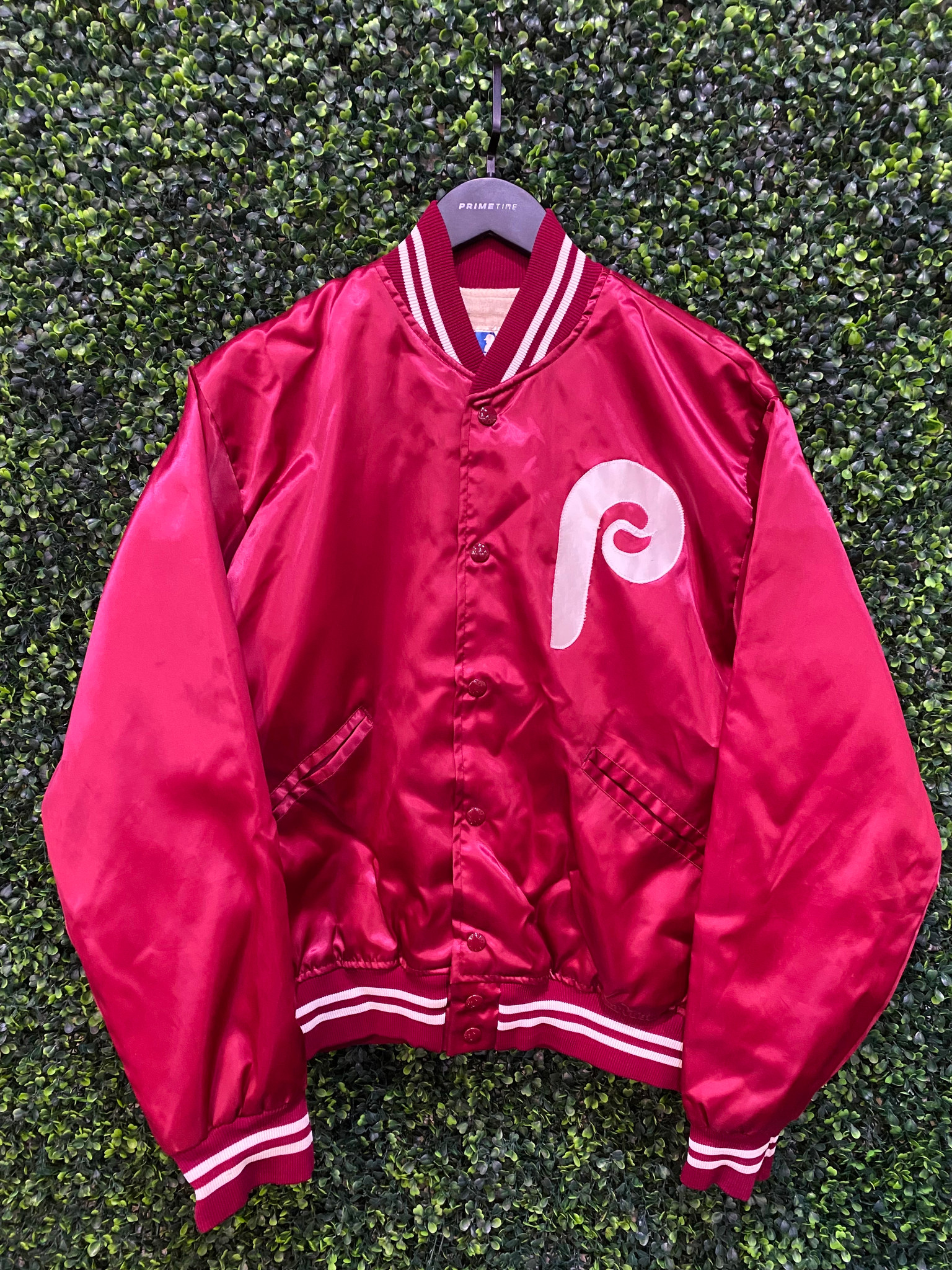 Starter Mens Philadelphia Phillies Varsity Jacket