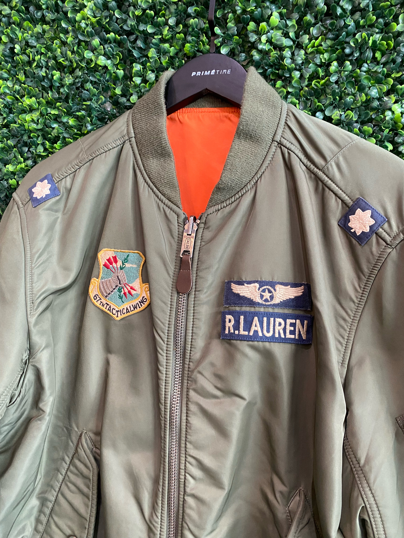 RALPH LAUREN REVERSIBLE MA-1 BOMBER JACKET - Primetime