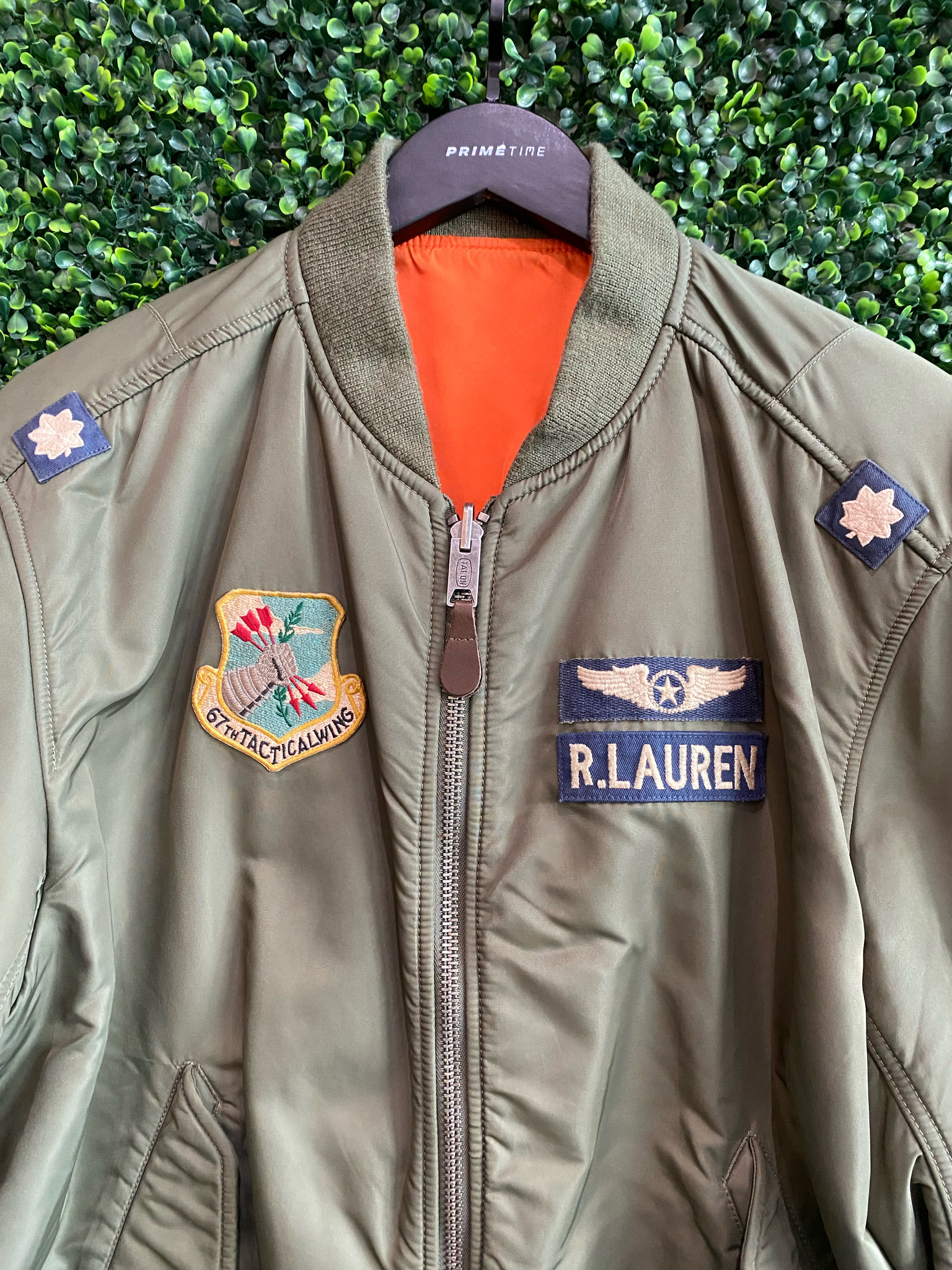 RALPH LAUREN REVERSIBLE MA-1 BOMBER JACKET - Primetime