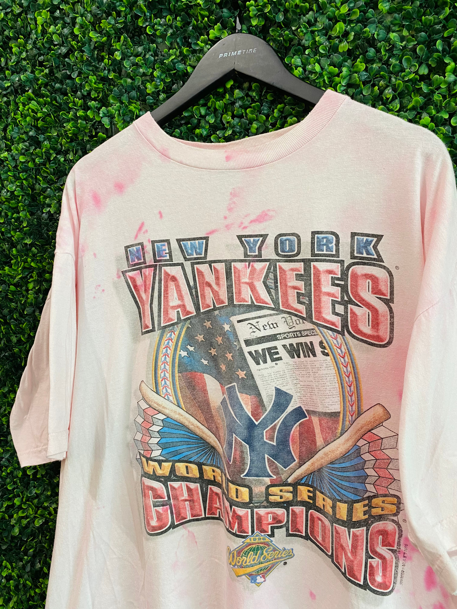 NY Yankees -Mens- Vintage -Tubular Tie Dye Tee