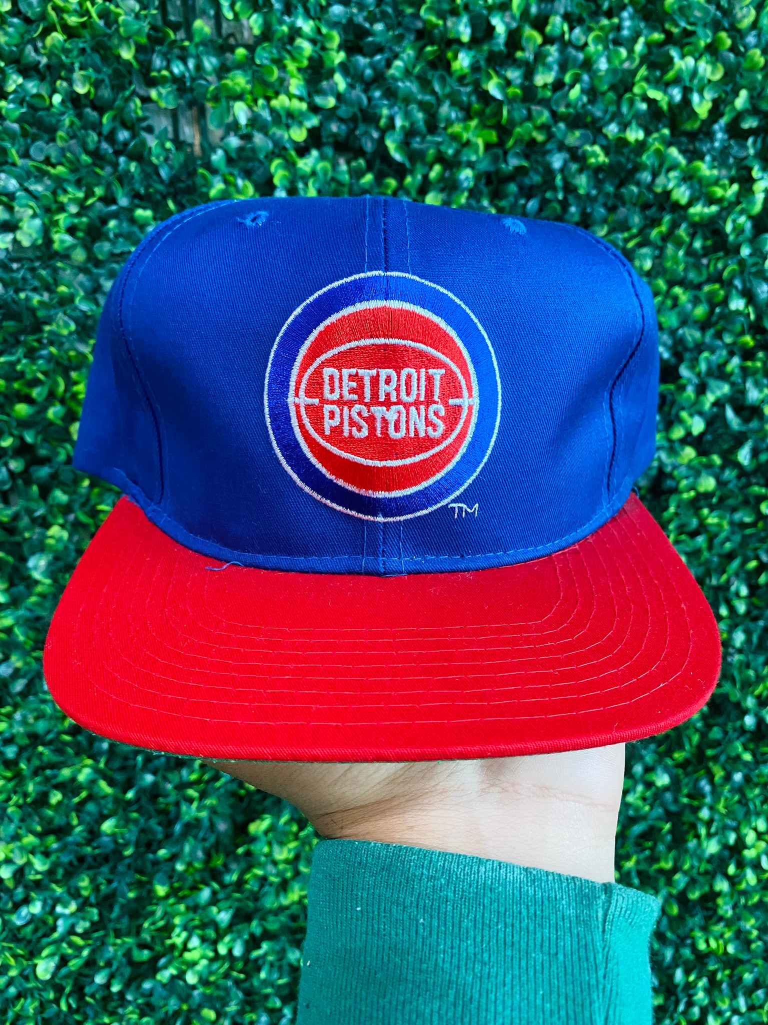 DEADSTOCK VINTAGE DETROIT PISTONS STARTER SNAPBACK - Primetime