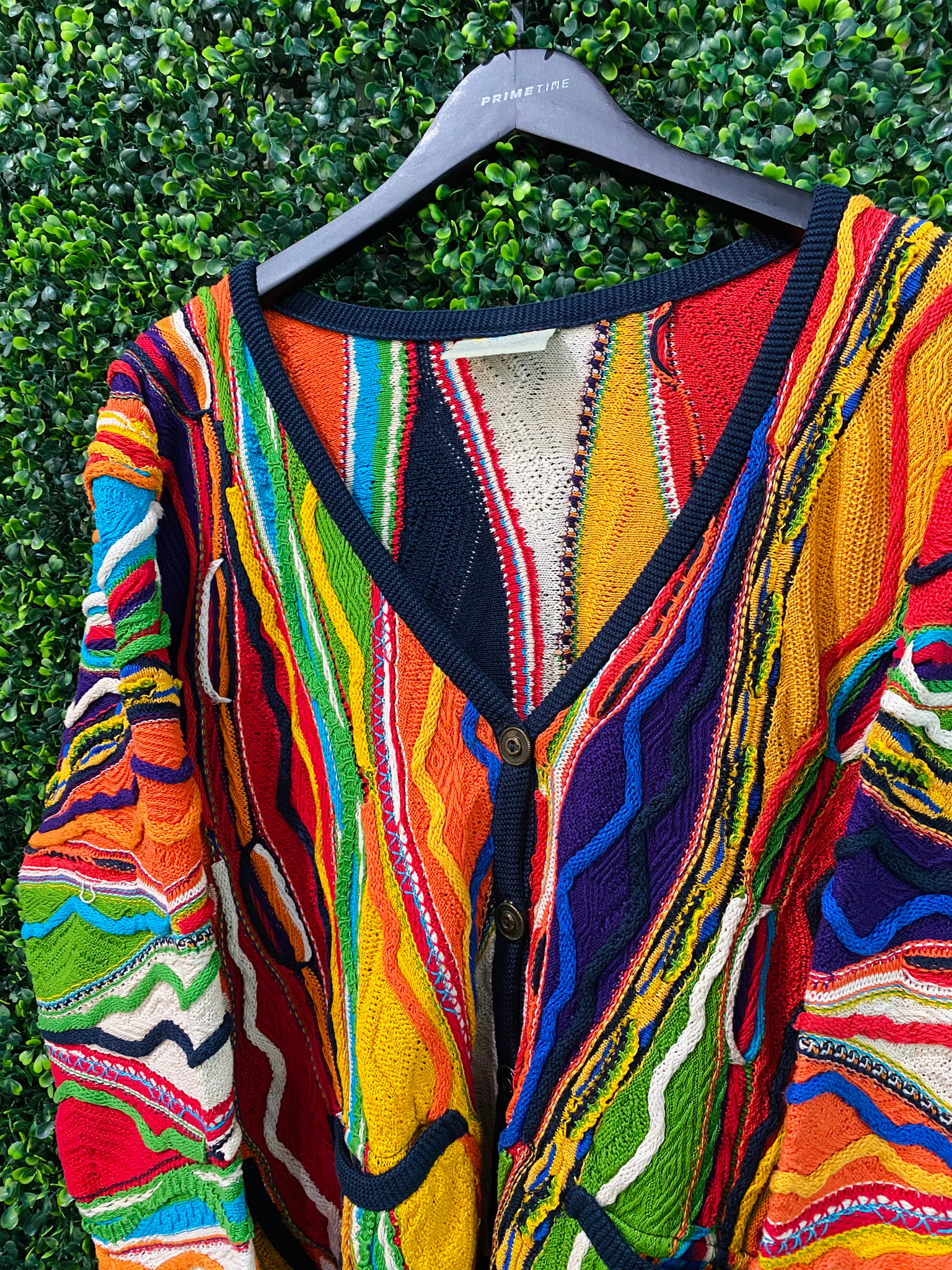 VINTAGE COOGI MULTICOLOR LADIES CARDIGAN - Primetime