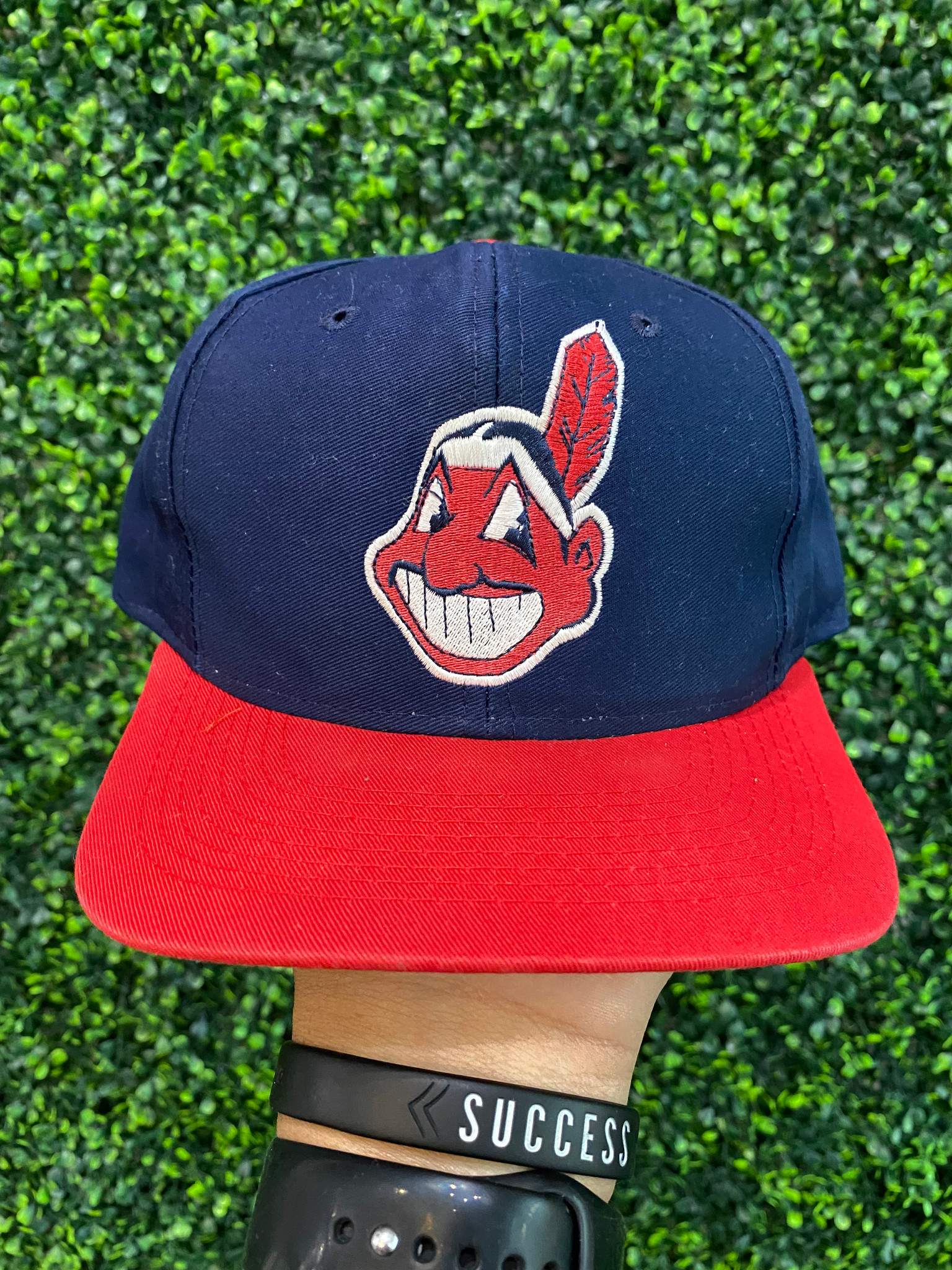 VINTAGE CLEVELAND INDIANS SNAPBACK - Primetime