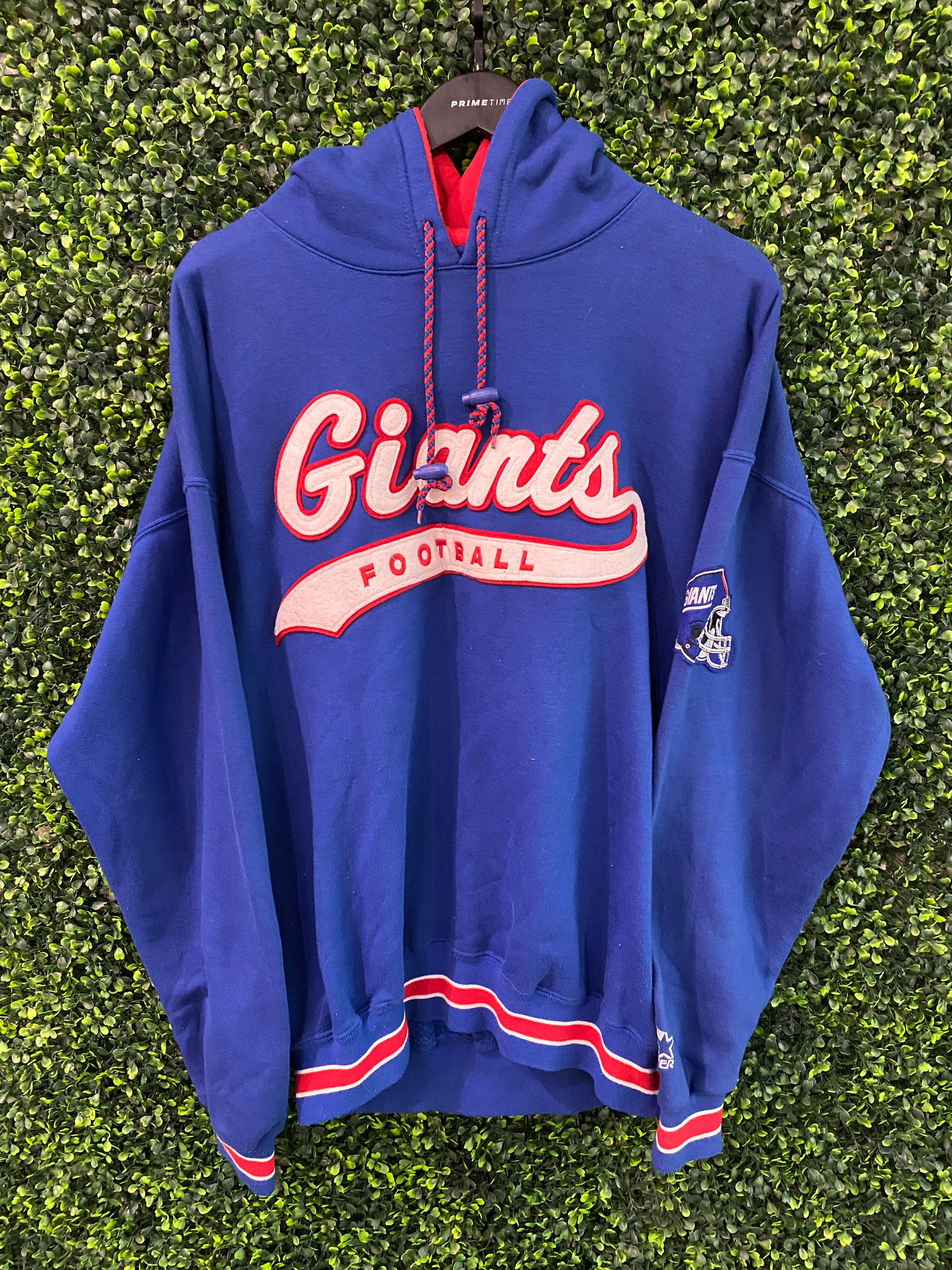 VINTAGE NY GIANTS NUTMEG NFL HOODIE - Primetime