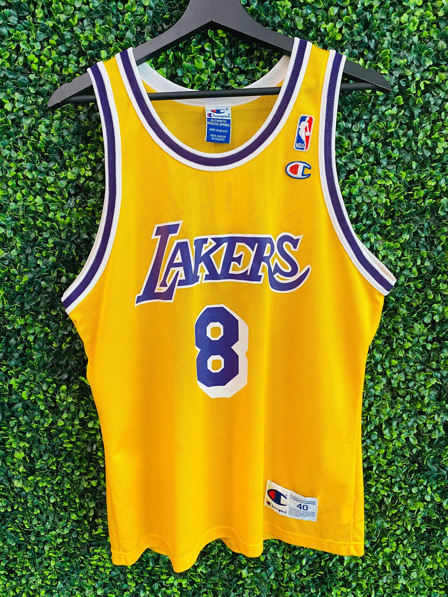 lakers championship shirt with kobe