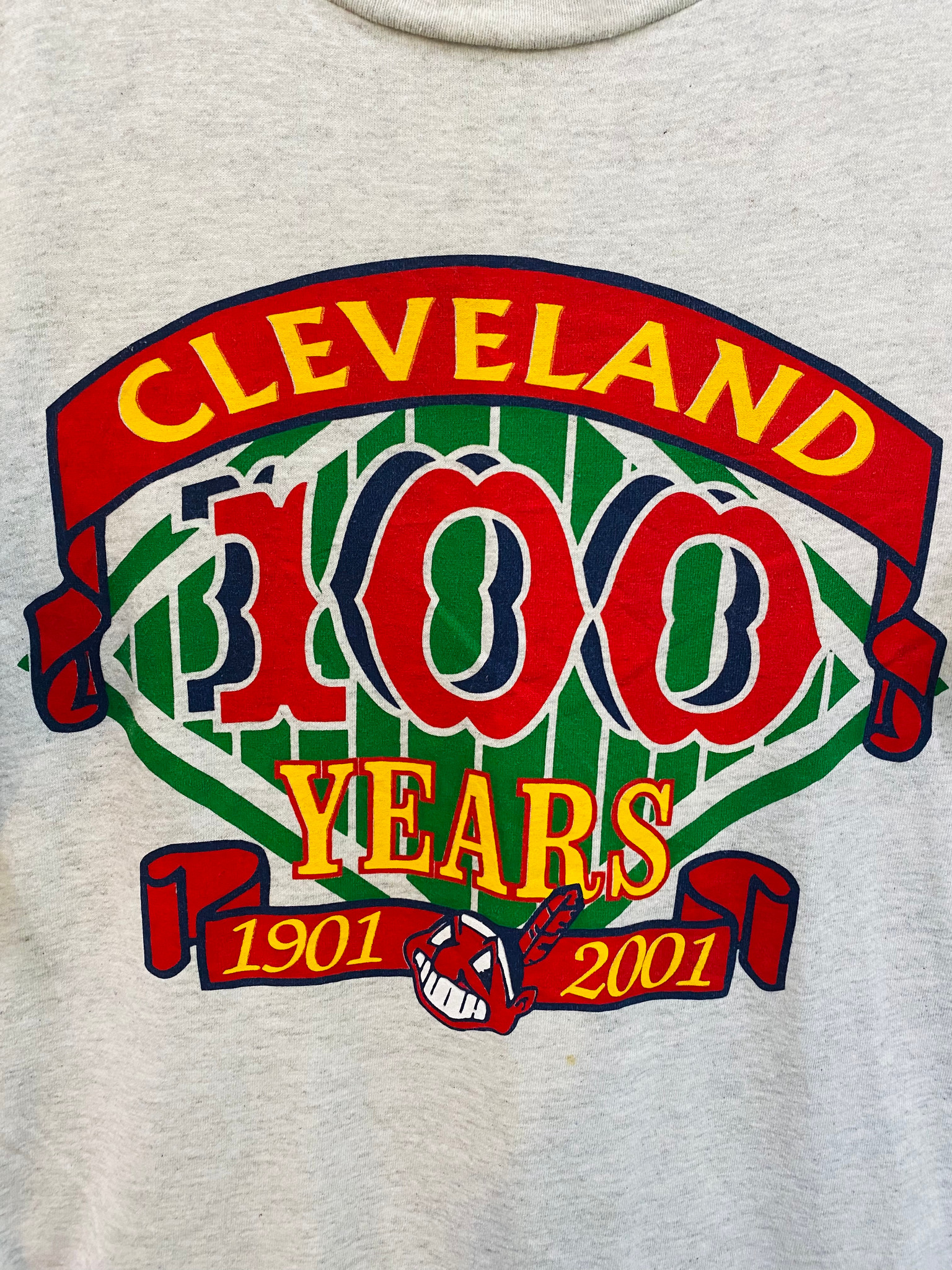 1993 Cleveland Indians Deadstock With Tags Starter T-shirt -  Sweden