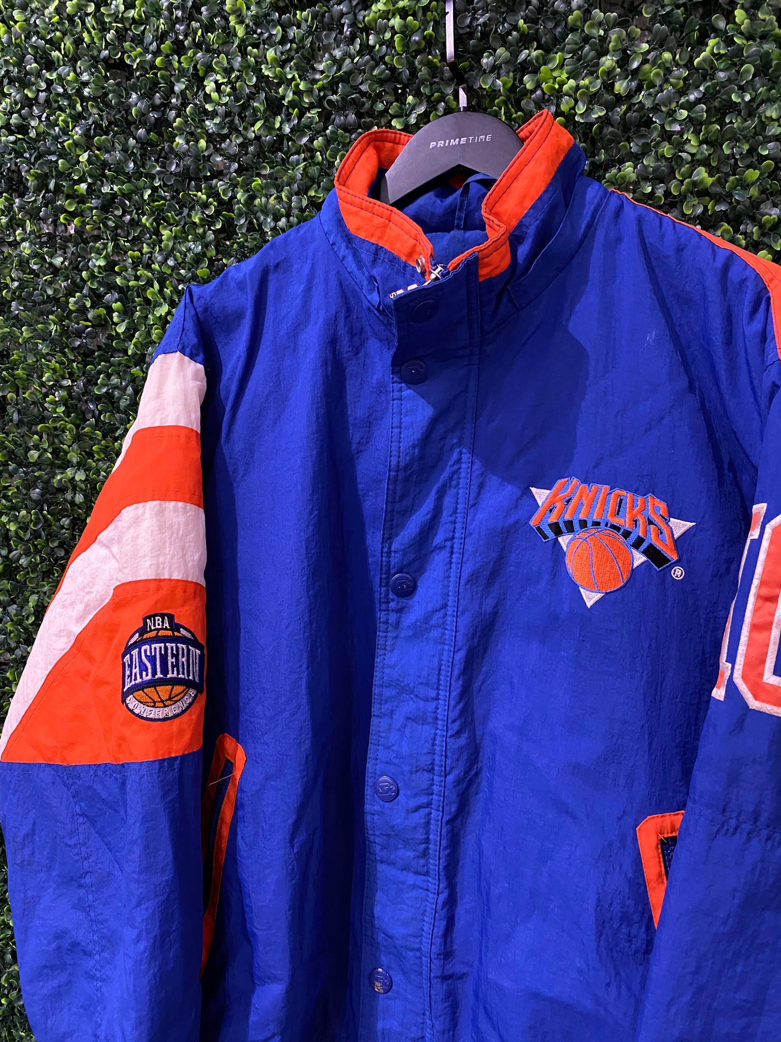 Vintage knicks starter on sale jacket