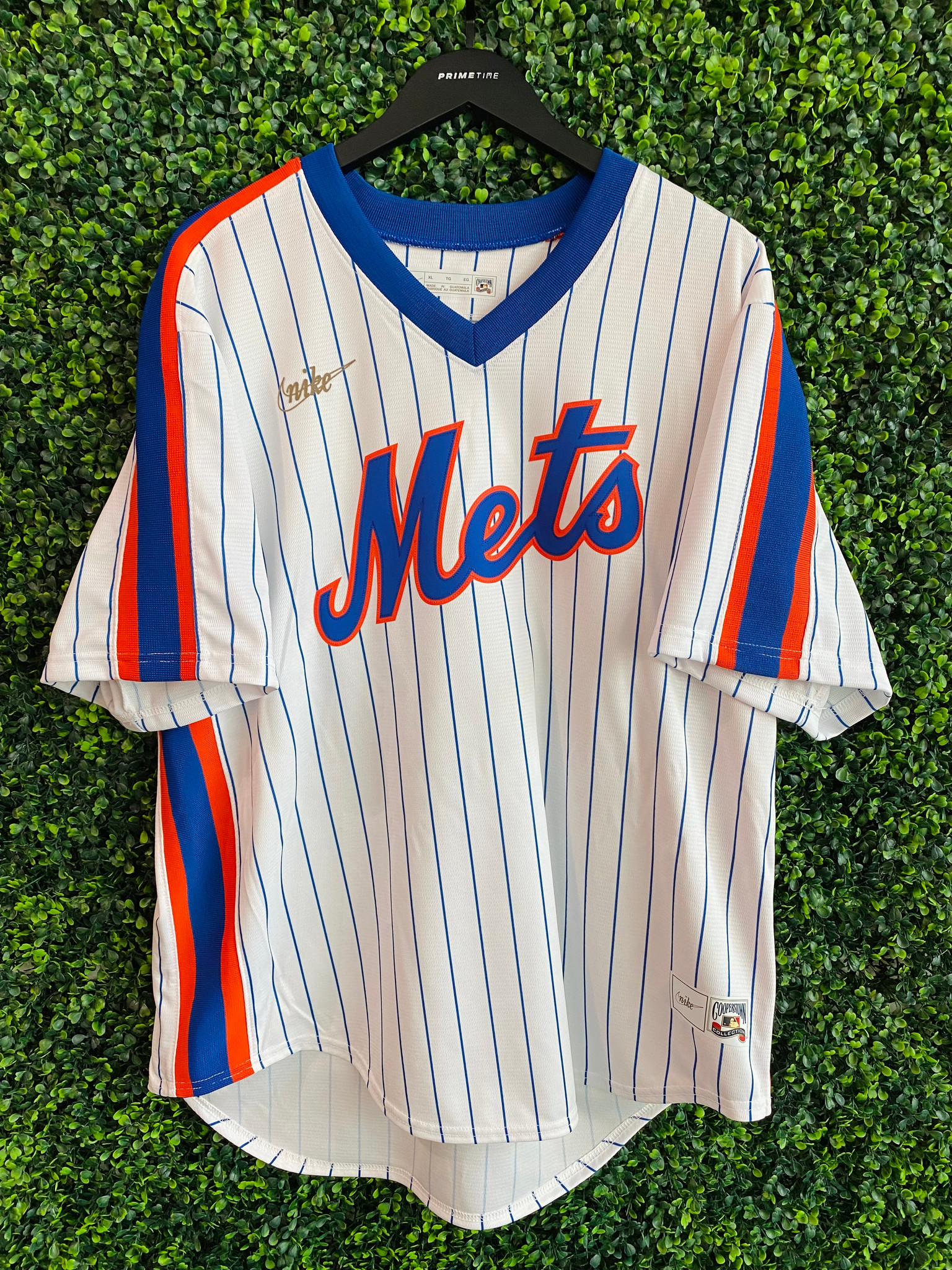 Nike Men's Nike Darryl Strawberry White New York Mets Home Cooperstown  Collection Player Jersey