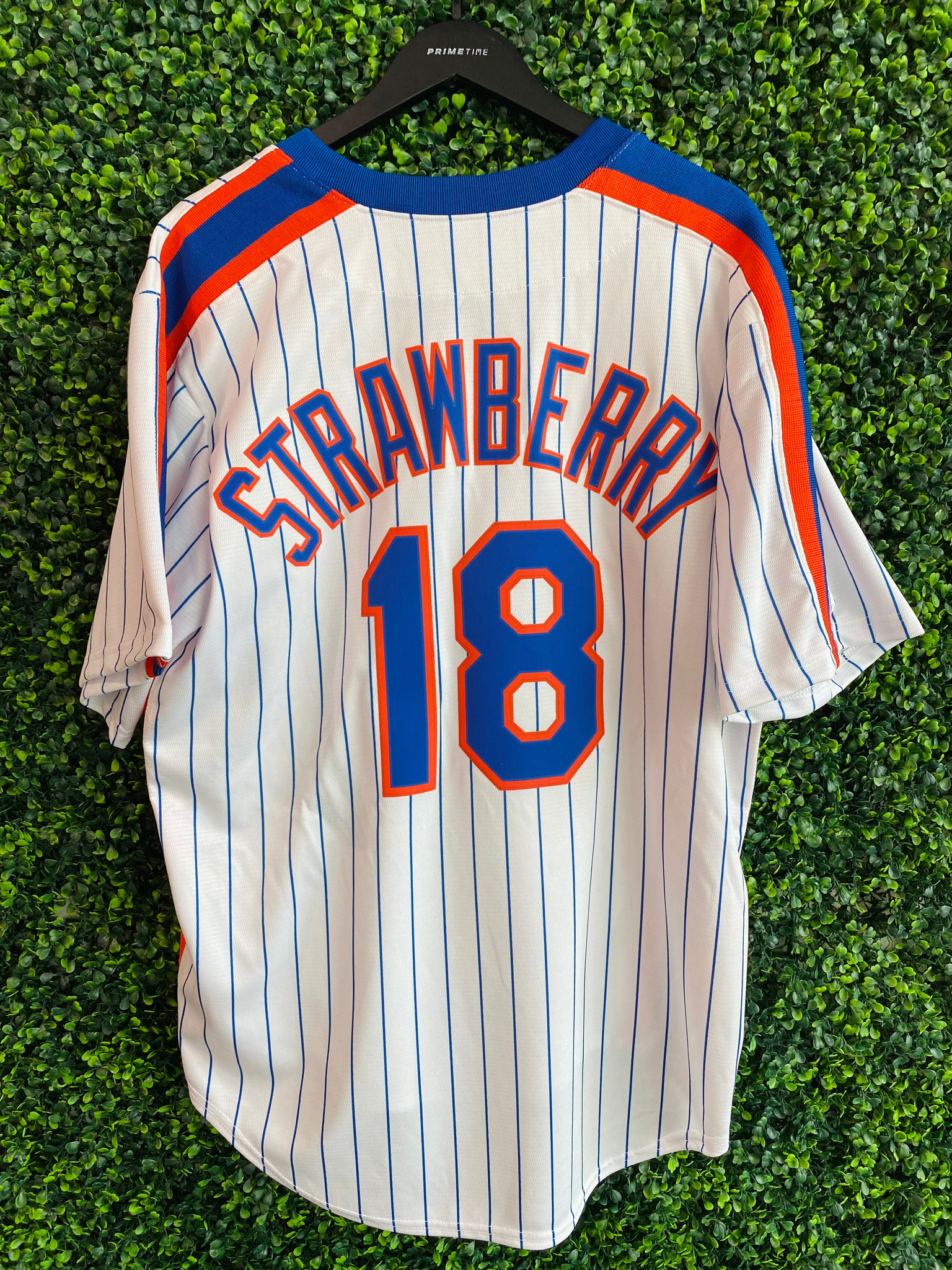 Men's Nike Darryl Strawberry White New York Mets Home Cooperstown