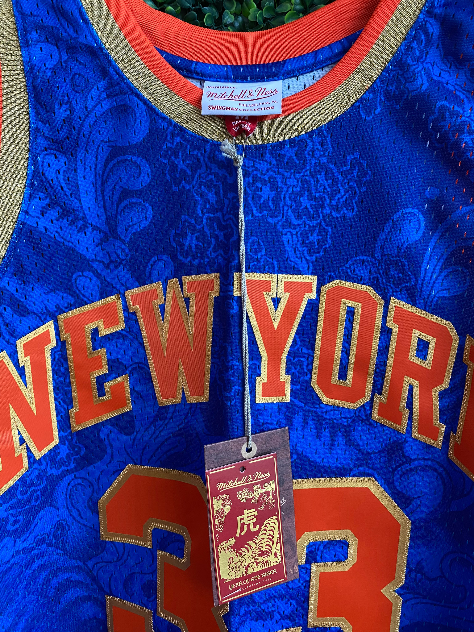 Patrick Ewing Signed New York Knicks Mitchell & Ness Swingman Ghost Green  Camo NBA Jersey – Radtke Sports
