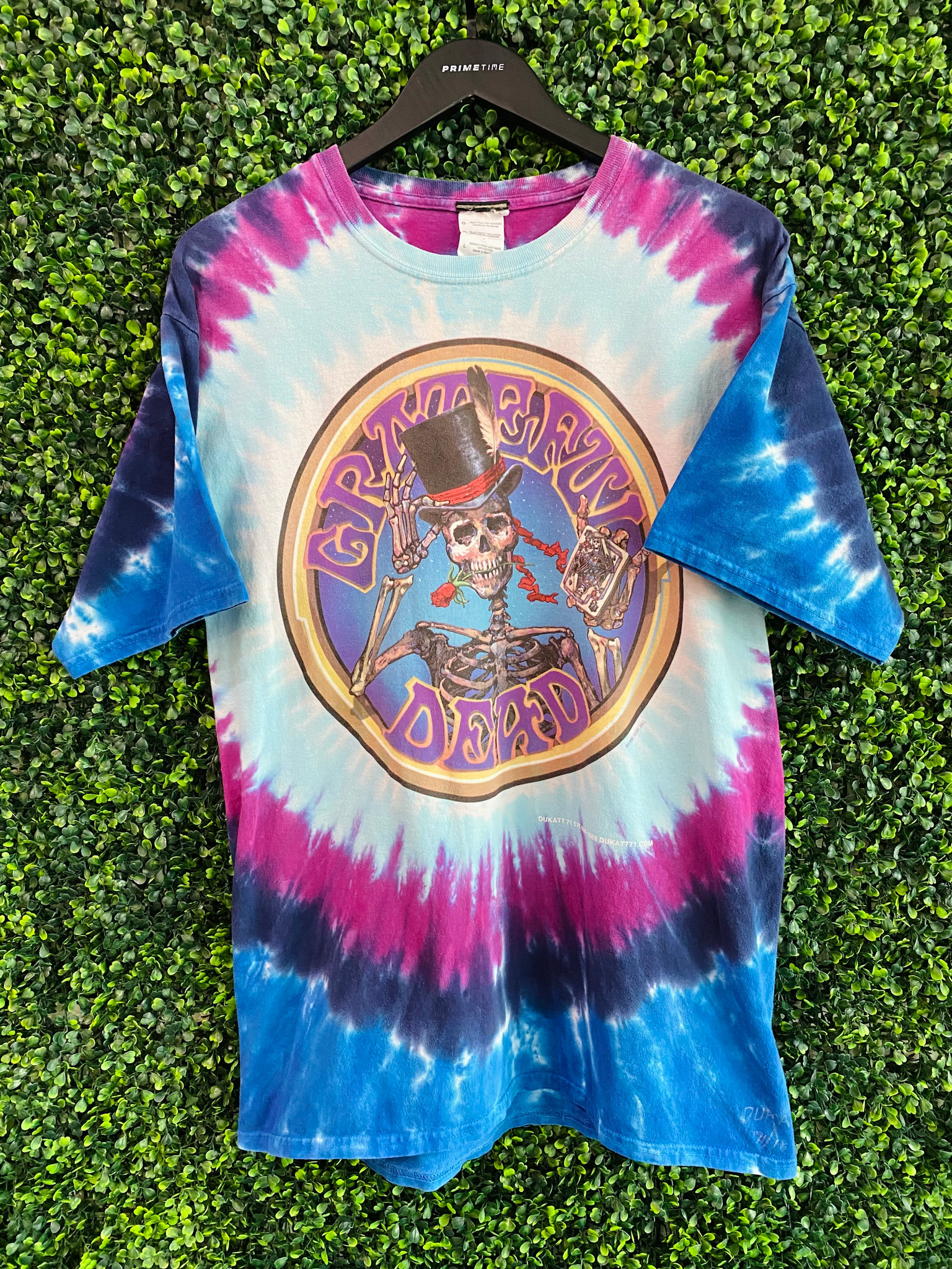 Grateful Dead NY Yankees Tie-Dye Tee